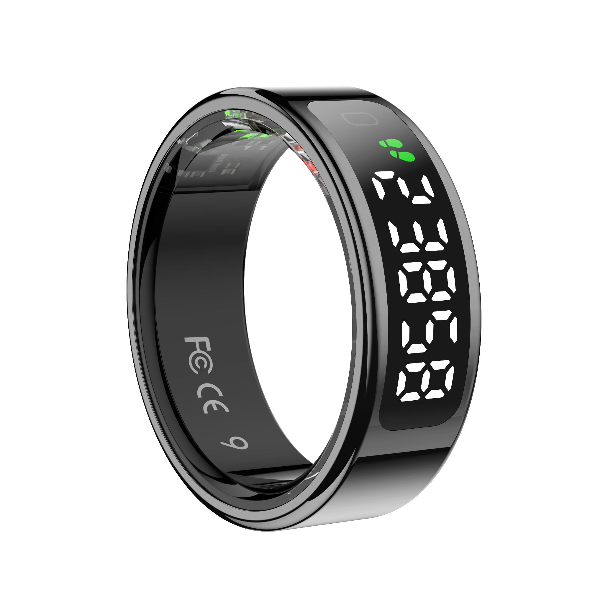 2026 Unisex Smart Ring with Smart Touchscreen Display