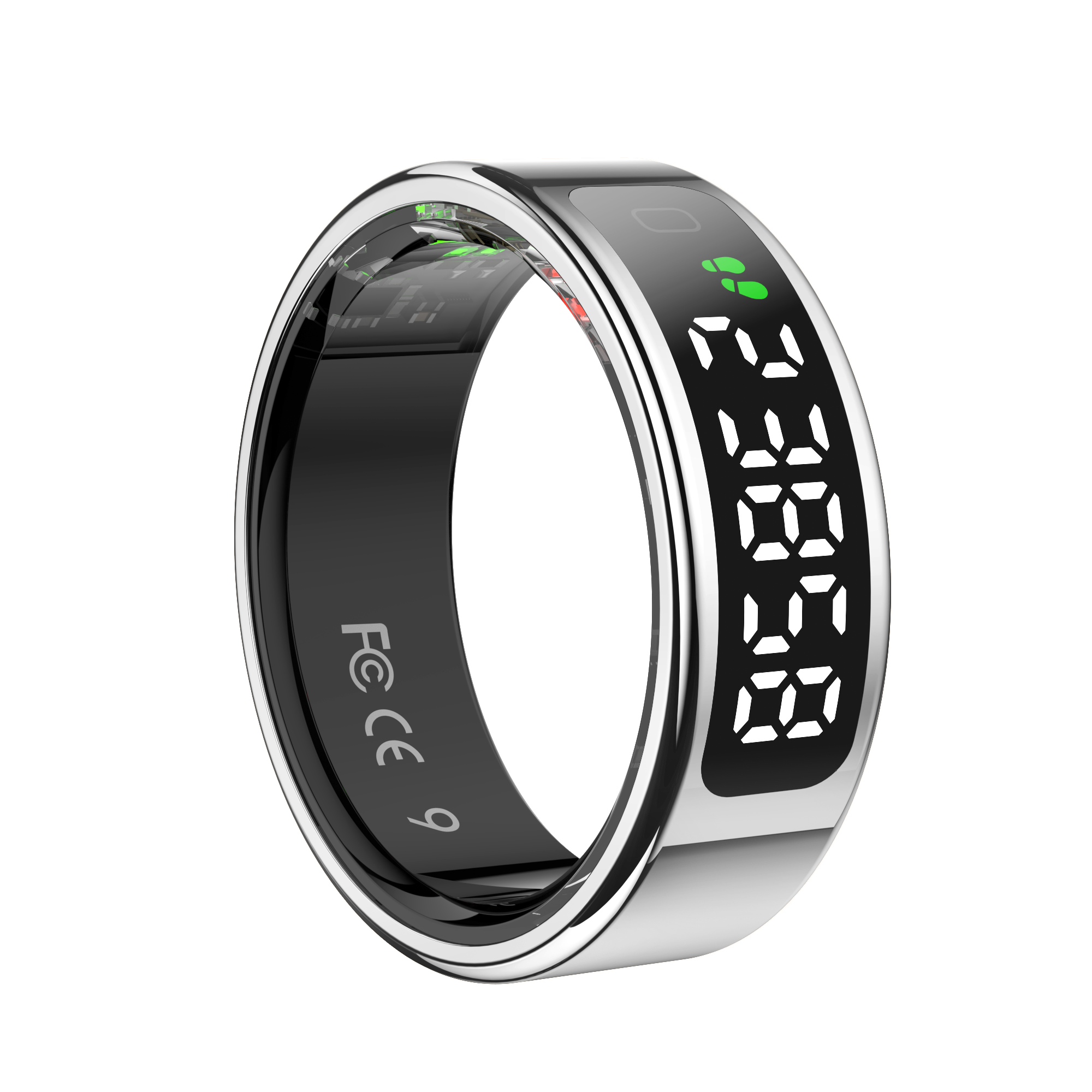 2026 Unisex Smart Ring with Smart Touchscreen Display