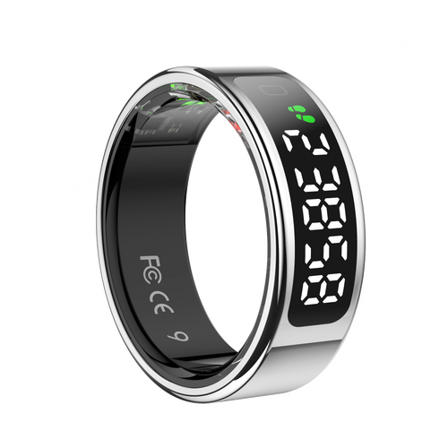 2025 Unisex Smart Ring with Smart Touchscreen Display