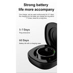 Gesture Sensing Health Tracker With Temperature Monitoring, Call and Message Alerts