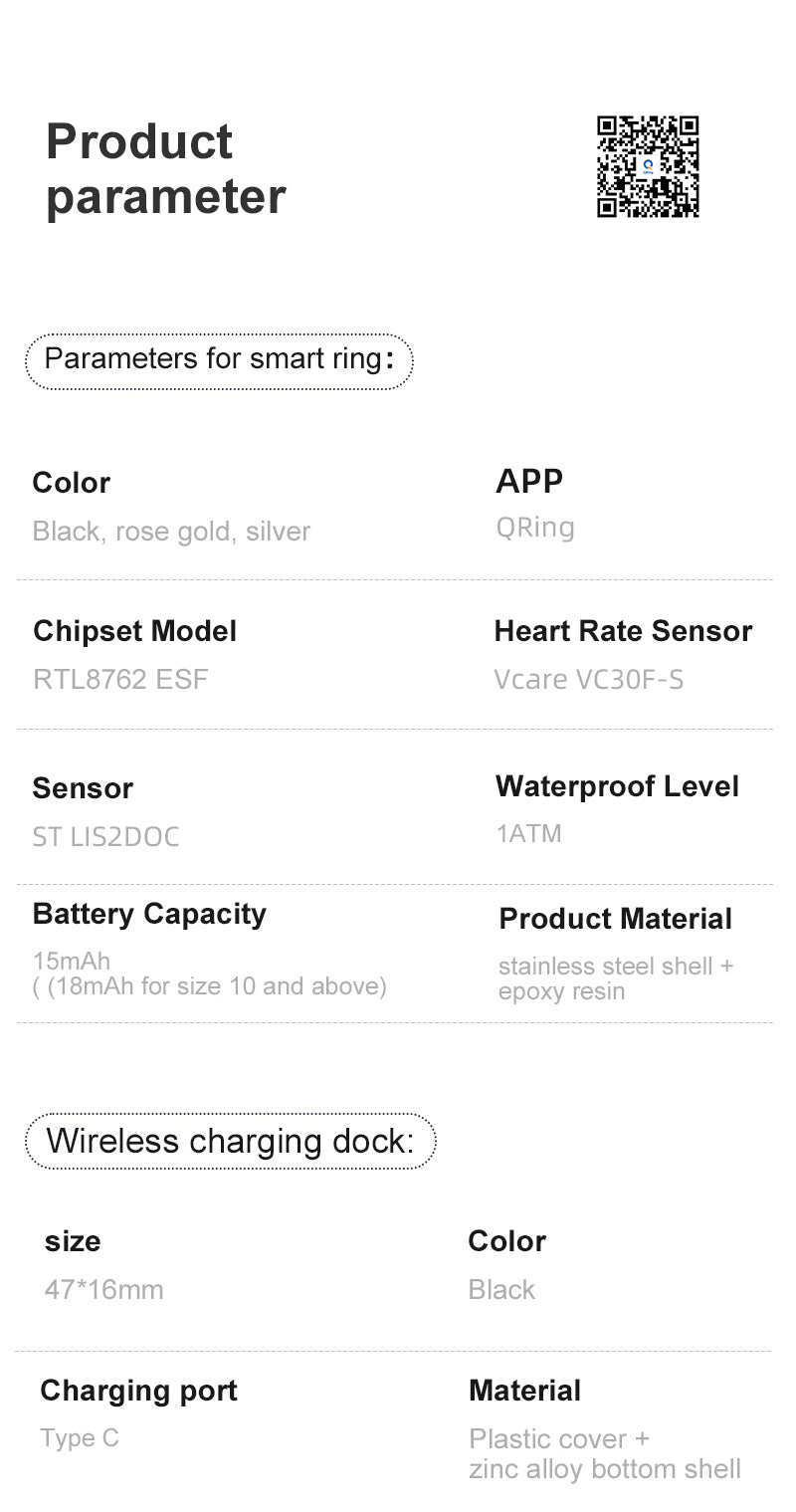 2025 Unisex Smart Ring with Smart Touchscreen Display