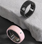 Smart Ring Notification Reminder Skin Temperature Monitor Touch NFC Health Tracker