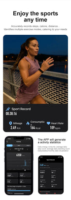 Smart Unisex Ring Fitness Tracker