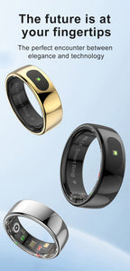 Gesture Sensing Health Tracker With Temperature Monitoring, Call and Message Alerts