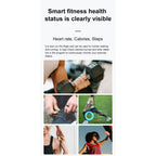 Gesture Sensing Health Tracker With Temperature Monitoring, Call and Message Alerts