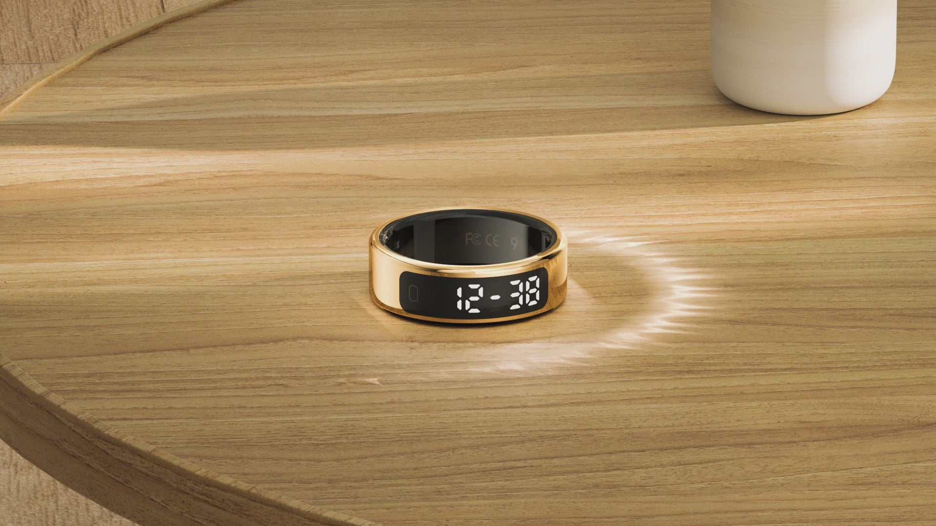 2026 Unisex Smart Ring with Smart Touchscreen Display